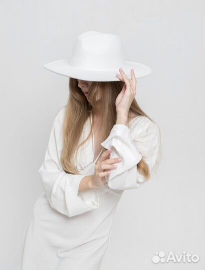 Шляпа федора, все цвета радуги, женская и мужская