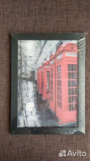 Постер 3D Лондон