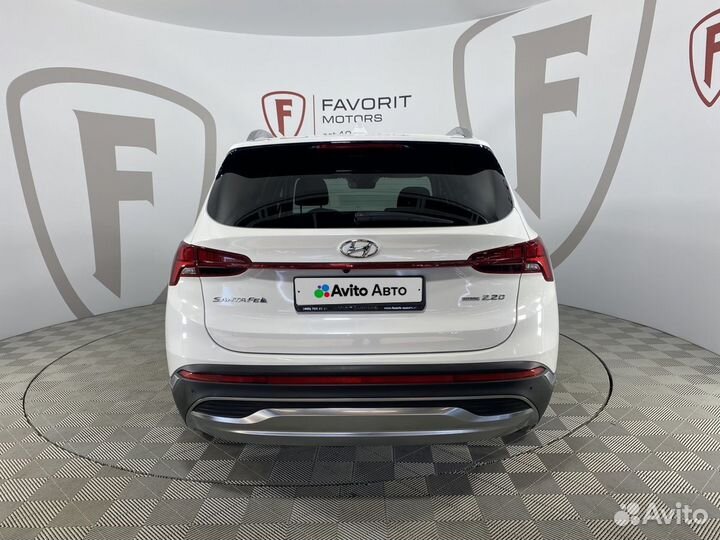 Hyundai Santa Fe 2.2 AMT, 2021, 47 117 км