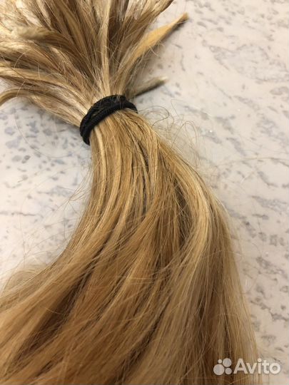 Волосы для наращивания для пастижа крепэ