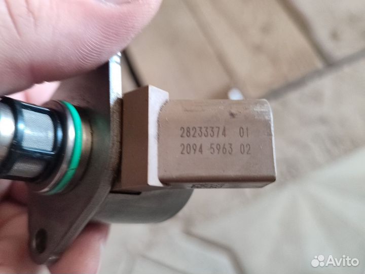 Регулятор давления топлива delphi porter 2