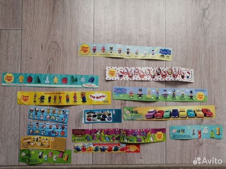 Вкладыши от Киндер игрушек