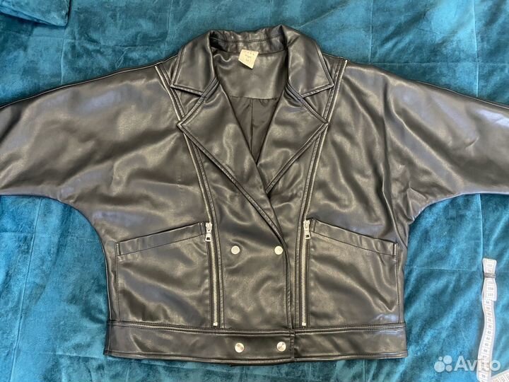 Куртка кожаная женская 42 44 46