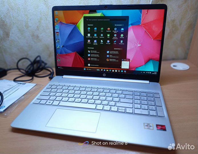 HP как новый Gold 3150U/8Gb/ FullHD IPS/SSD 256Gb