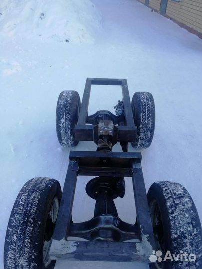 Рама для самодельного минитрактора