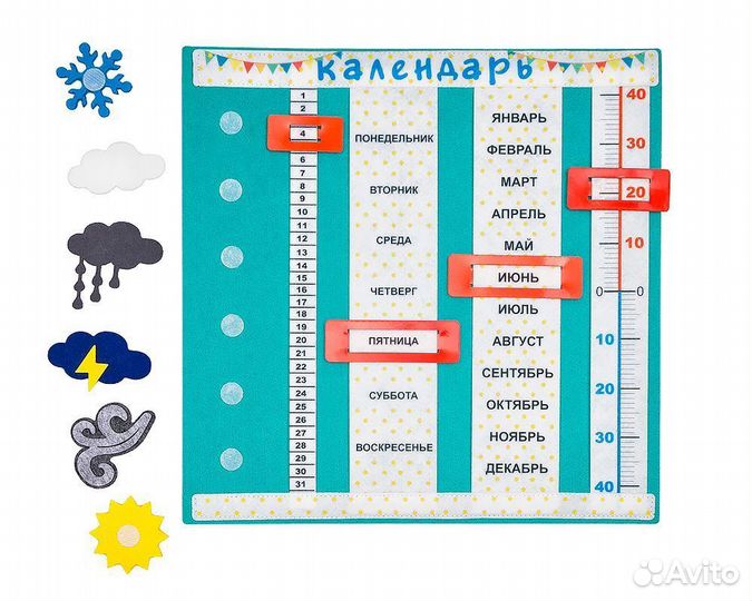 Дидактический коврик 