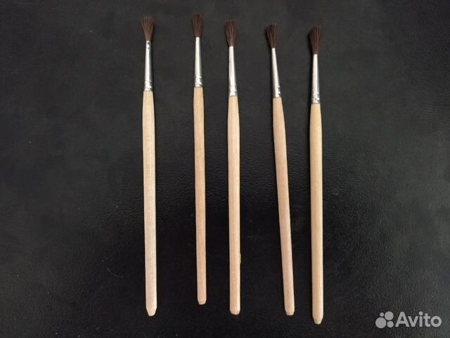 Кисточка 5 шт для рисования