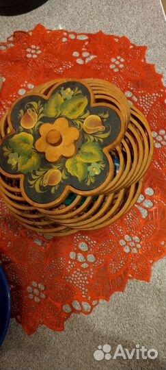 Шкатулка деревянная СССР