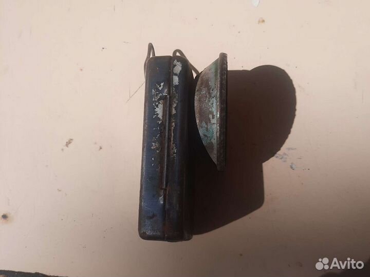 Советский ручной фонарь зтк, винтаж СССР