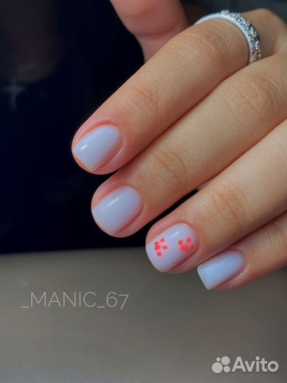 Маникюр с покрытием