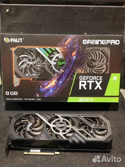 Видеокарта rtx 3070 ti palit