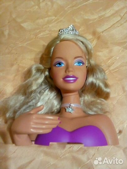 Барби, манекен,голова для причесок