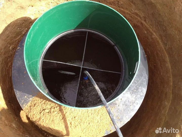 Монтаж септика, сбо. Прокладка канализации