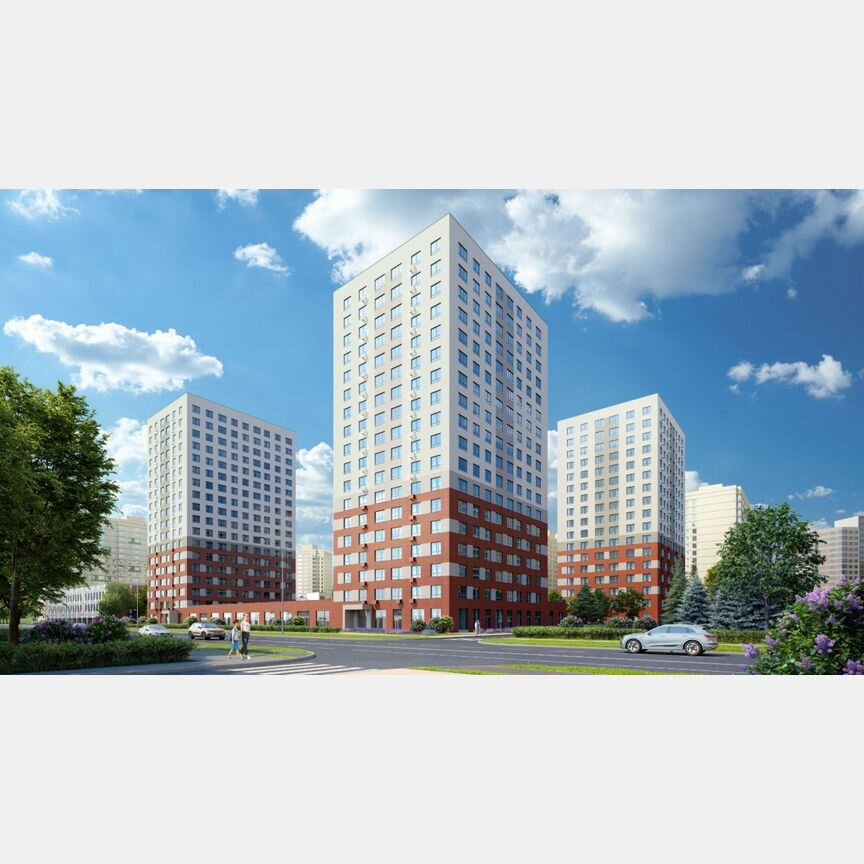 1-к. квартира, 37,3 м², 17/17 эт.