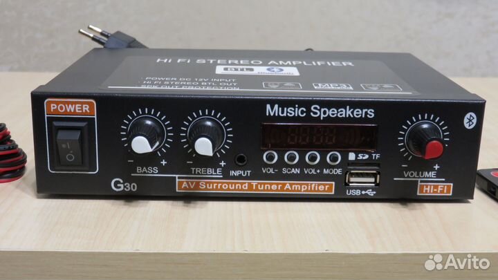 Усилитель HiFi c вибодинамиком (Антисосед)