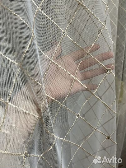Комплект шторы и тюль
