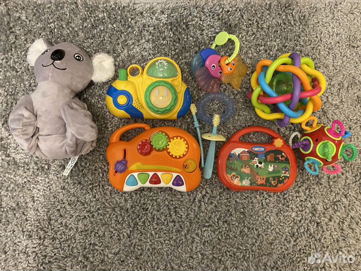 Развивающие игрушки пакетом