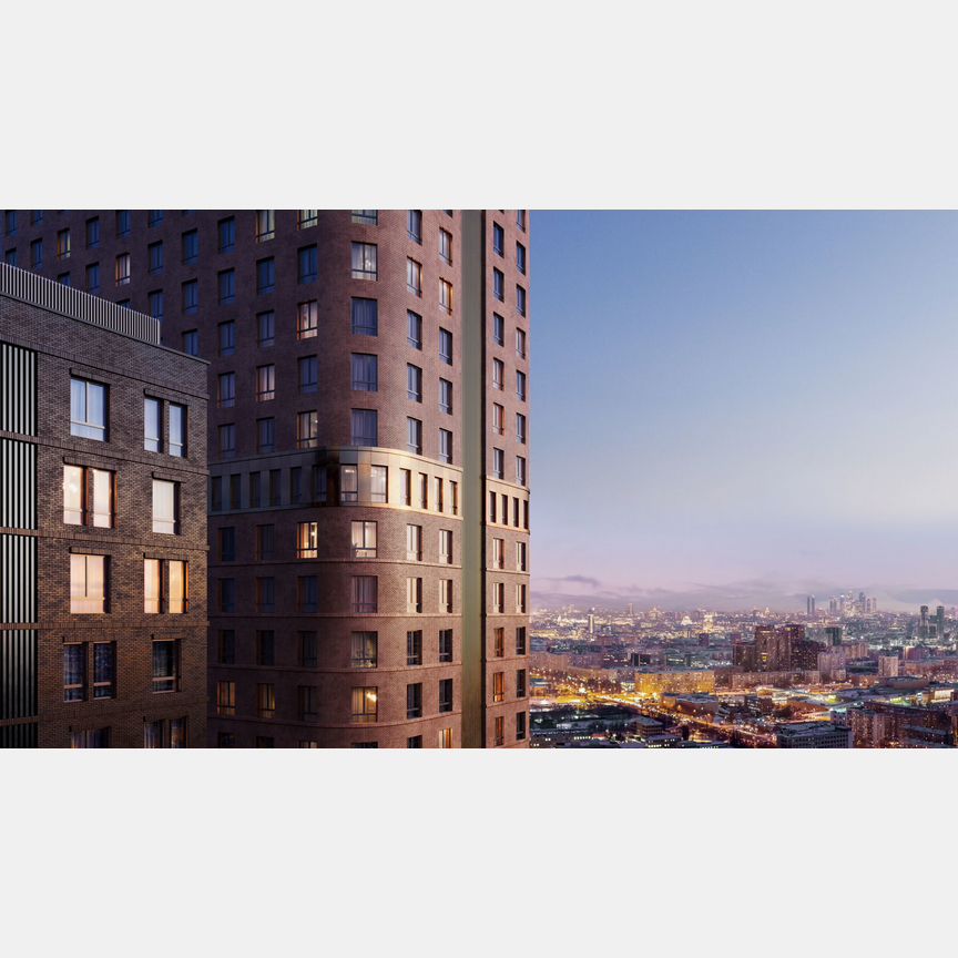 2-к. квартира, 58,1 м², 12/29 эт.