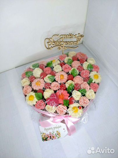 Шоколадный букет,цветы из шоколада,день воспитател