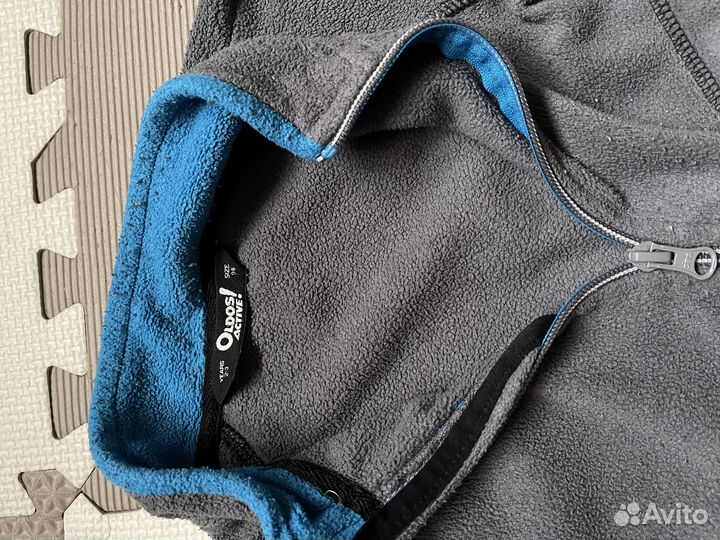 Кофта флисовая на замке 98 р