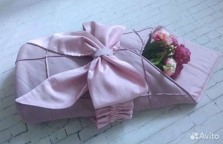 Новый осенний конверт на выписку для новорожденн