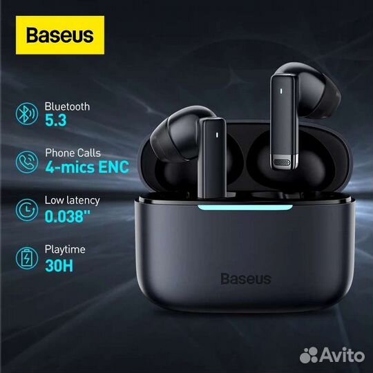 Bluetooth беспроводные наушники Baseus Bowie E9