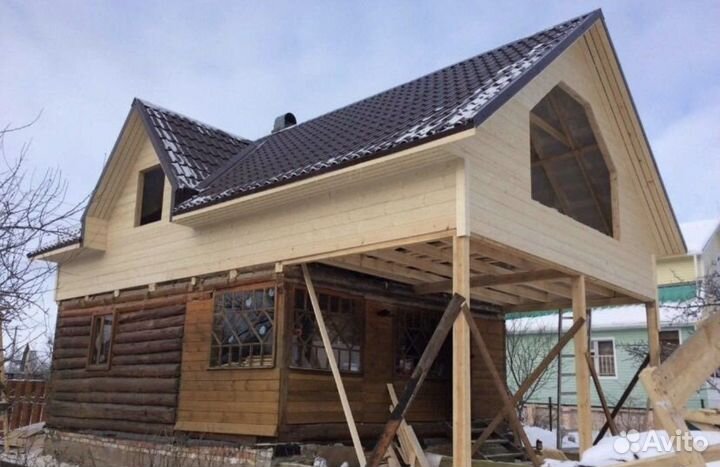 Строительство и реконструкция домов, бань, саун