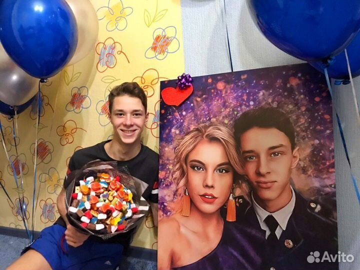 Портрет по фото за 1 день в Нижнем Новгороде