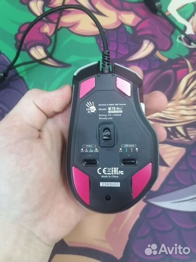 Обмен Игровая мышь bloody w70 max