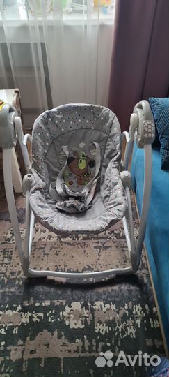 Электрокачели Jetem Flappy 2в1 с адаптером