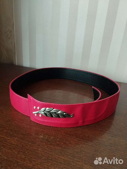 Ремень женский кожаный
