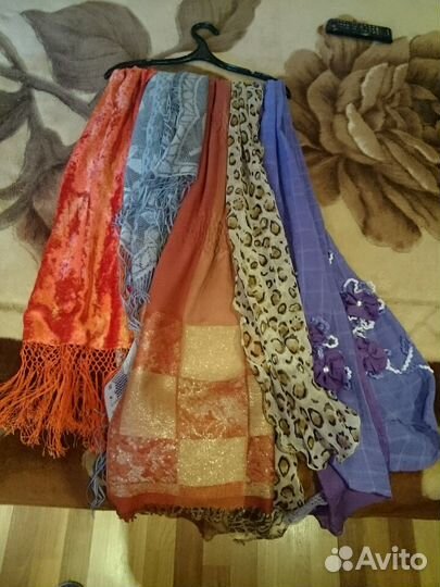 Палантины, шарфы, банданы, косынки