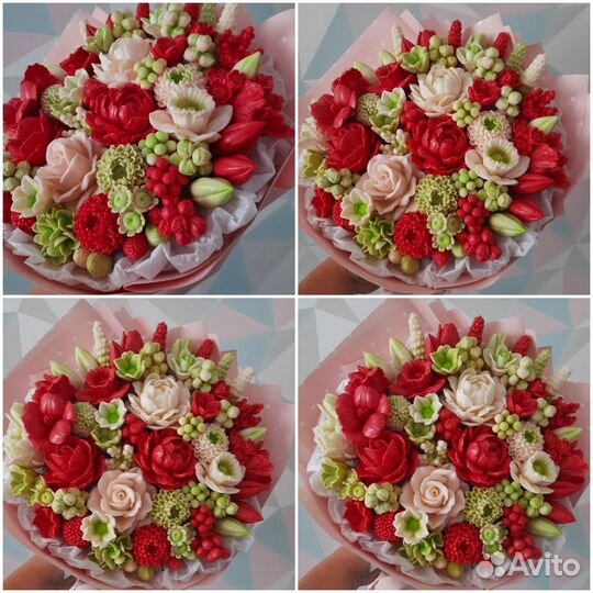 Зефирный букет