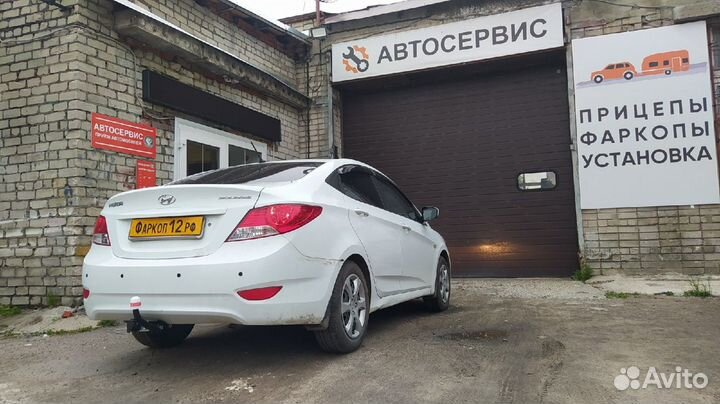 Фаркоп для Hyundai Solaris Хёндай Солярис седан