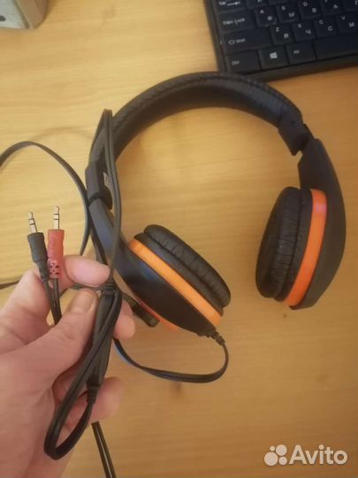 Игровые наушники с микрофоном