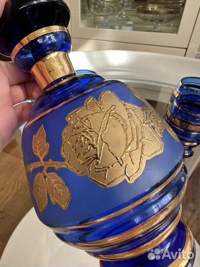 Графин с рюмками Bohemia