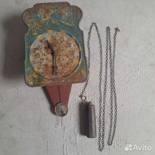 Часы ходики СССР