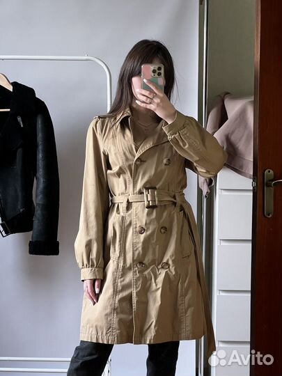 Тренч весенний бежевый