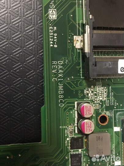 Плата он ноутбука HP G62 на i3