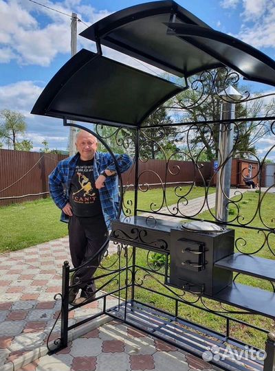 Мангал лофт