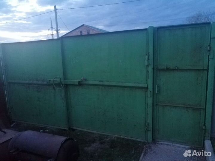 Ворота распашные+ калитка