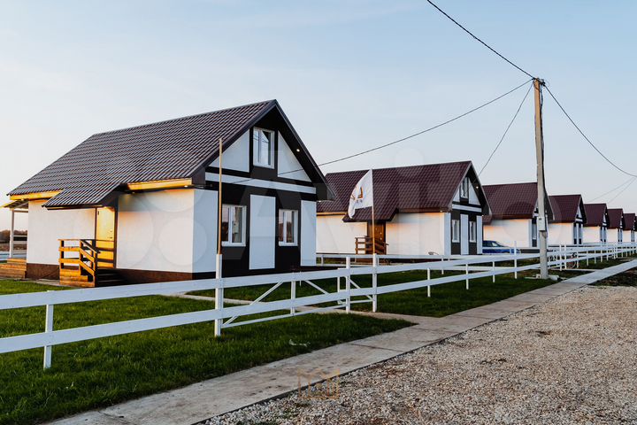 Коттедж 90 м² на участке 6 сот.