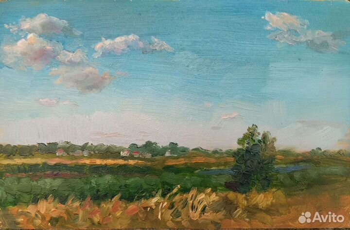 Картина маслом пейзаж
