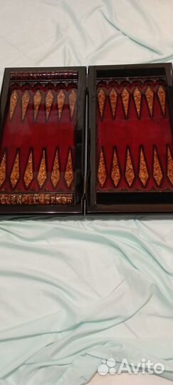 Нарды из янтаря