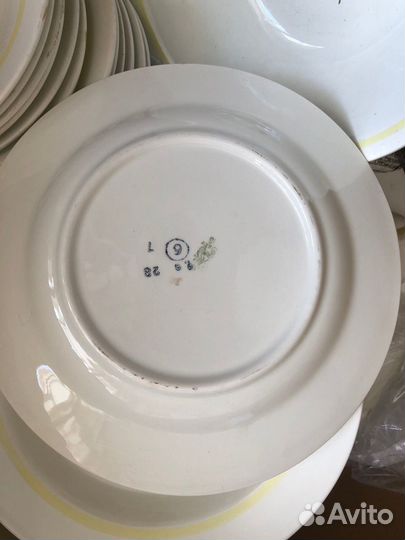 Обеденный столовый сервиз