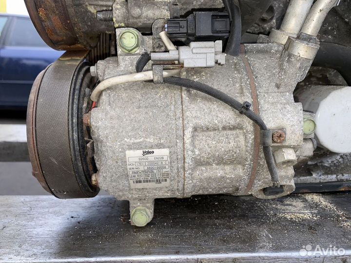 Компрессор кондиционера MR20DE Nissan X-Trail NT31