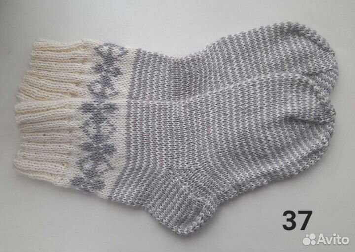 Вязаные носки