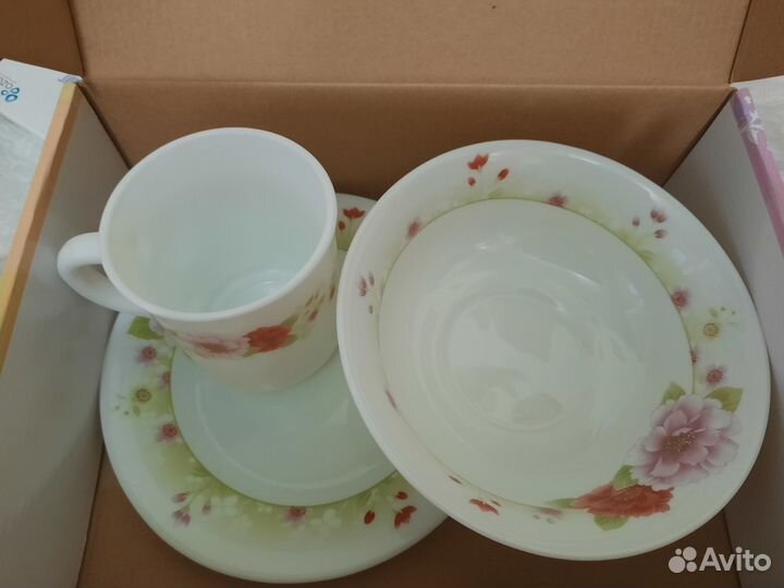 Набор посуды для завтрака (3 предмета)