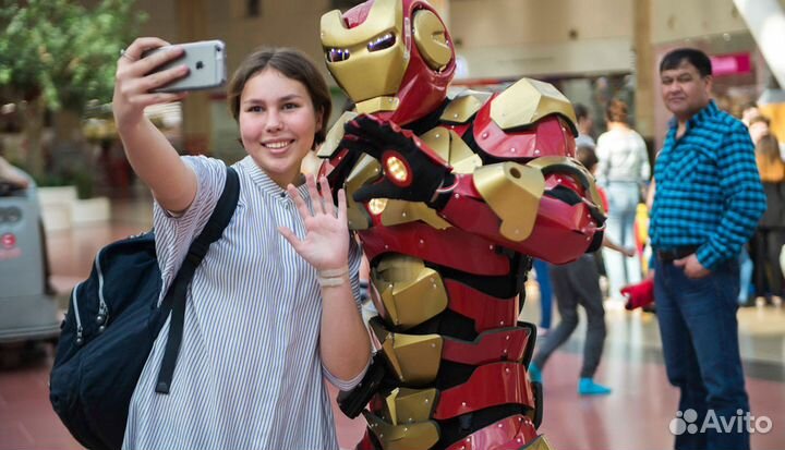 Аниматор Робот Железный человек