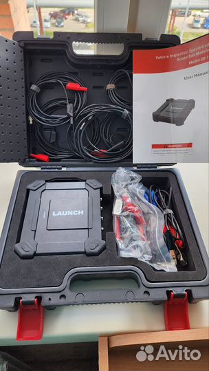 Launch Scope box. 4-х канальный осциллограф